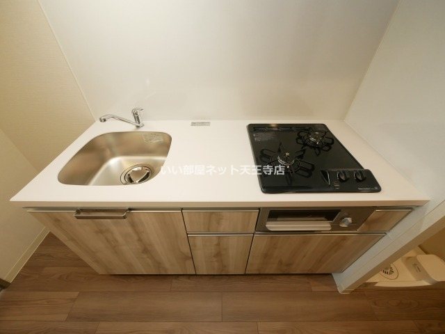 プレサンス天王寺デルニエのキッチン写真