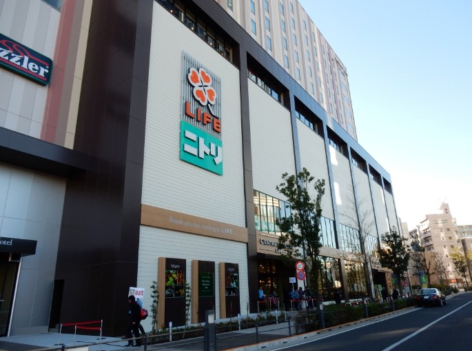スーパー　ライフ セントラルスクエア押上駅前店（スーパー）まで814m