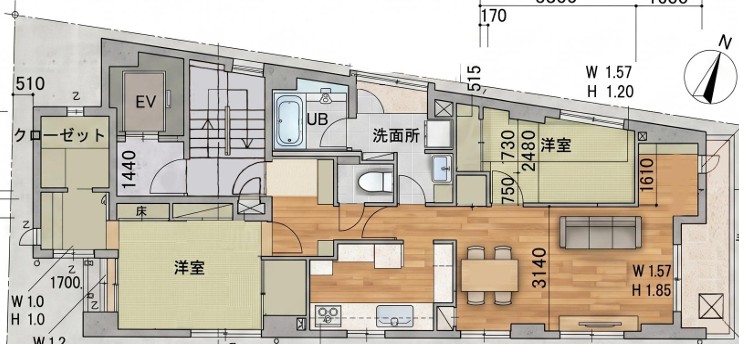 間取り図