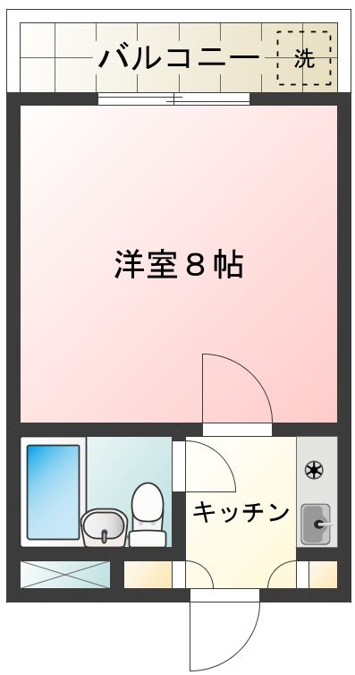 第二エステートオギモトの間取り写真