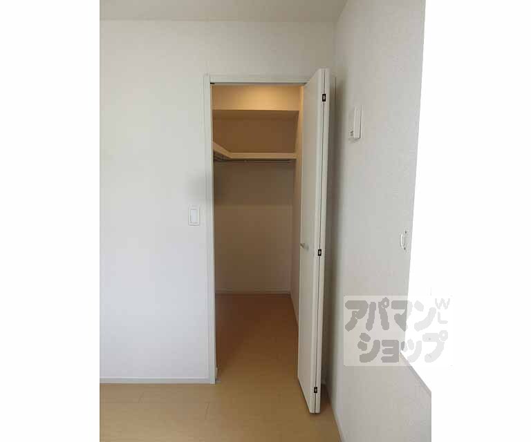 収納　ウォークインで広々としています！