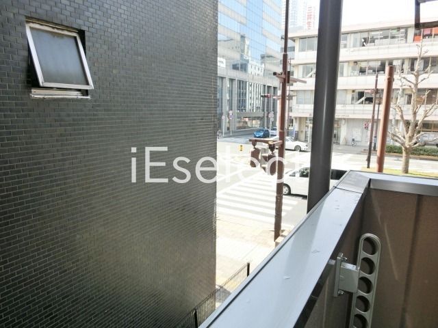 眺望　バルコニーからの眺望。