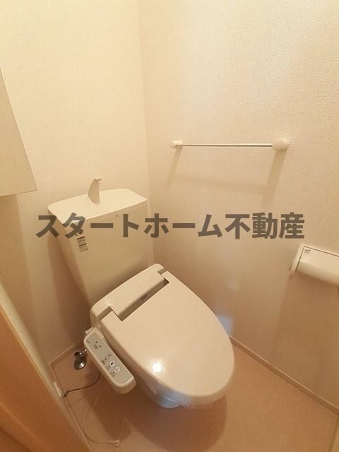 トイレ　ゆったりとした空間のトイレです