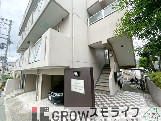 阪急神戸線 六甲駅 徒歩15分 4階建 築31年の外観写真