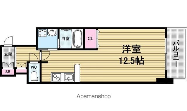 BRAVI上本町の間取り写真