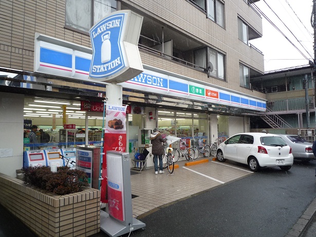 コンビニ　ローソン武蔵小杉店（コンビニ）まで493m