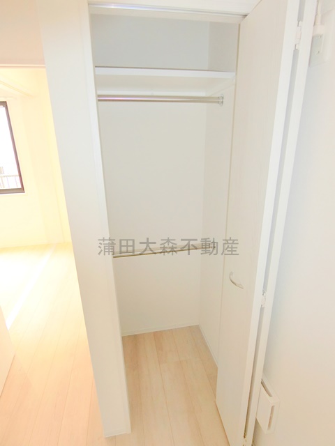 収納　洋室の収納　クローゼット