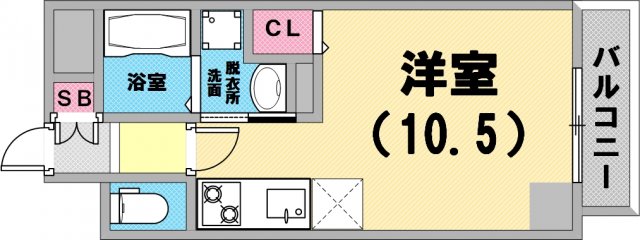 SDグランツ神戸大開通の間取り写真