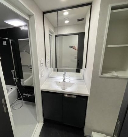 洗面設備　違う部屋の写真を参考にしてます