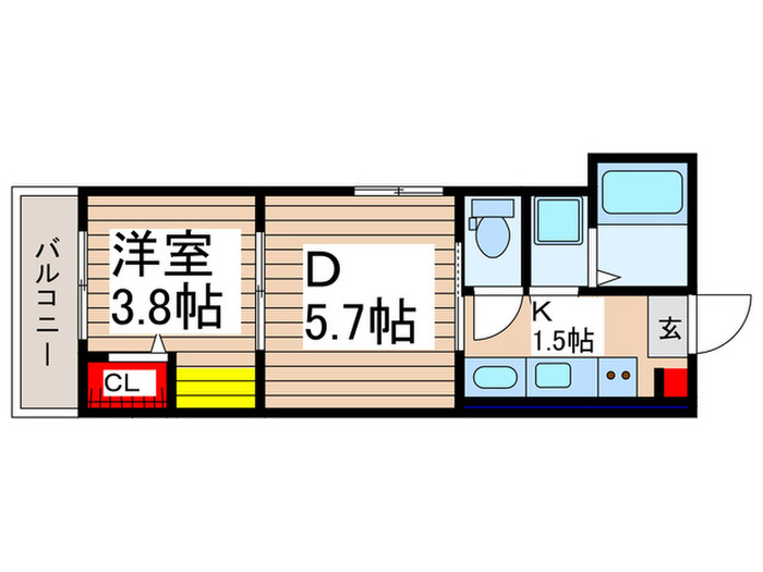 ベスト大和の間取り写真