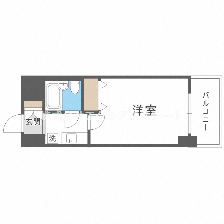 エスリード北梅田第2の間取り写真