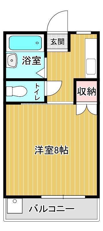 クレストコーポIII A棟の間取り写真