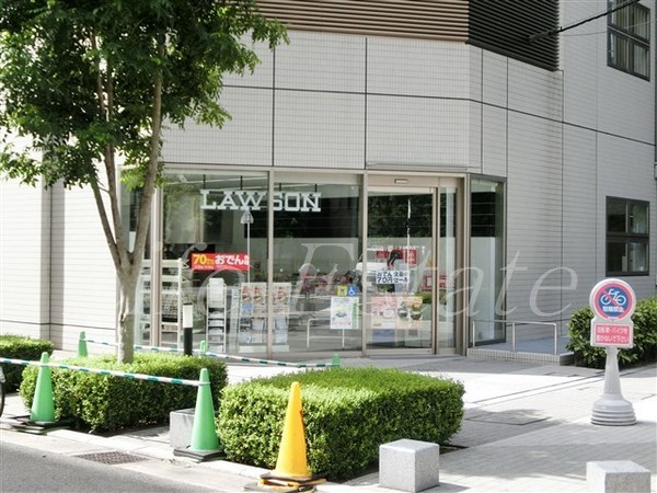 コンビニ　ローソン北浜MIDビル店（コンビニ）まで216m