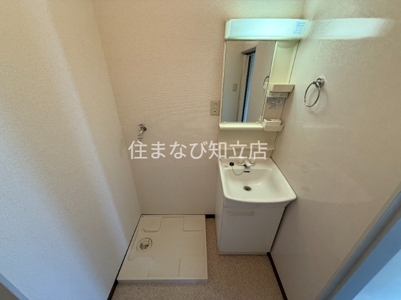 洗面設備　同型別部屋写真