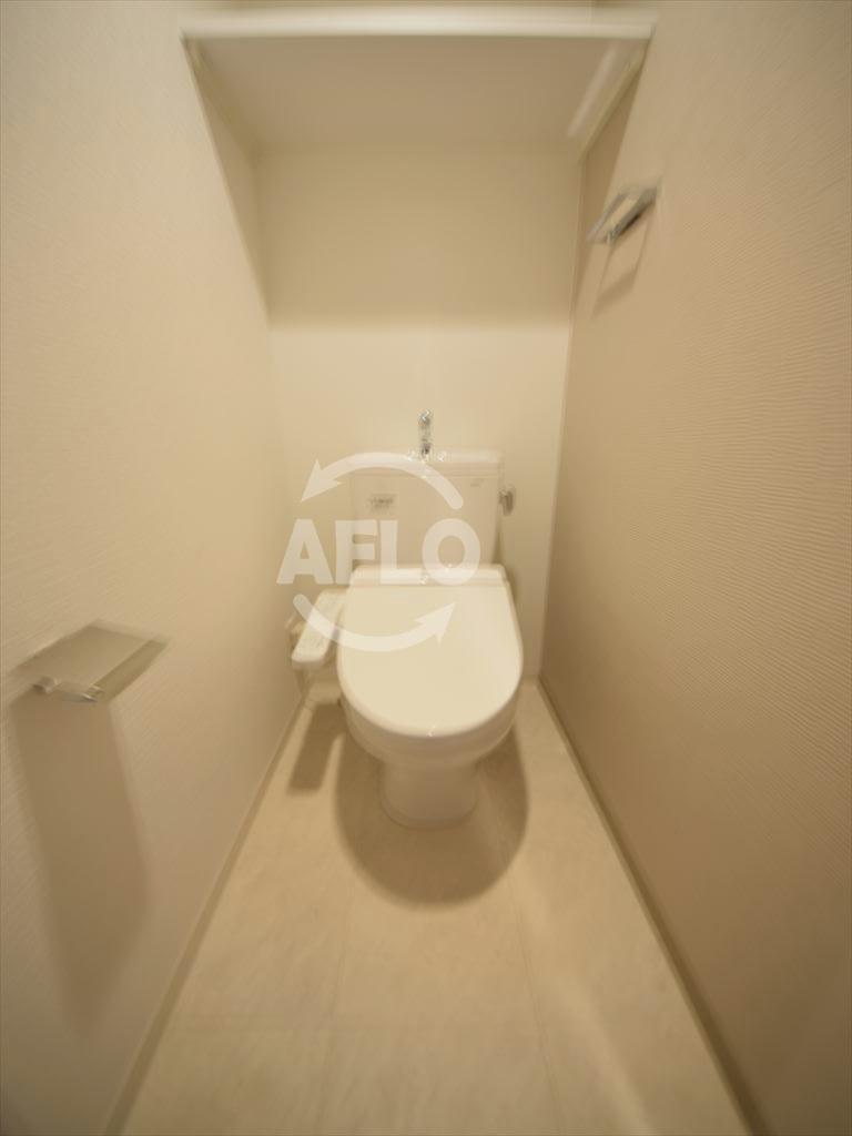 トイレ　WING TERRACE南堀江　温水洗浄便座