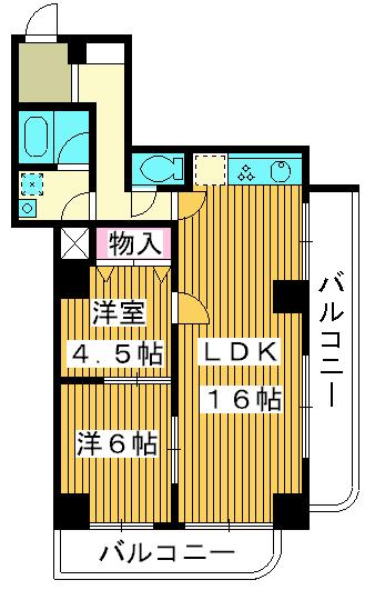 清水ビルの間取り写真