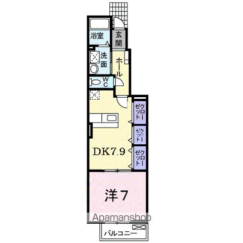 ＪＲ東海道本線 新所原駅 徒歩15分 2階建 築20年の間取り写真