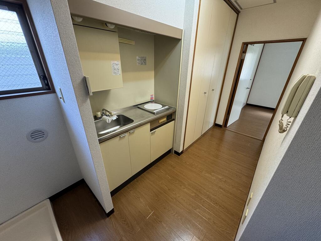 京王線 明大前駅 徒歩1分 5階建 築38年のキッチン写真