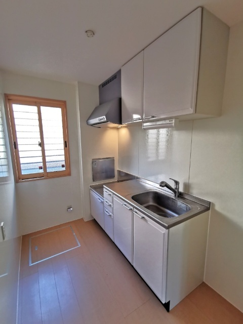 キッチン　実際のお部屋の写真です。