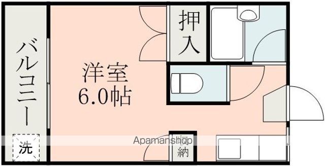 メモリアルハイツの間取り写真
