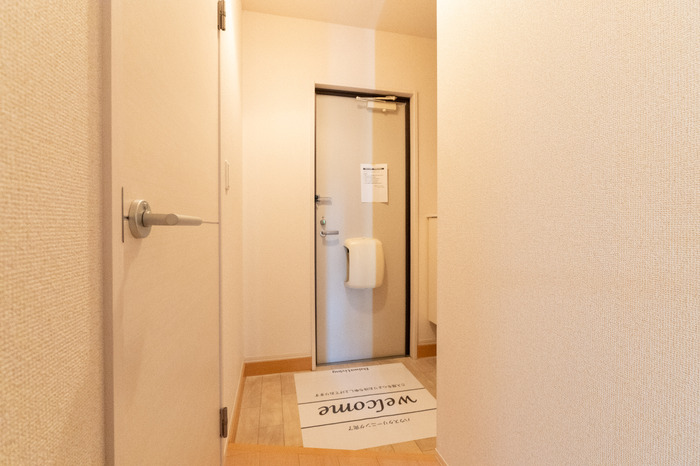 玄関　毎日通る玄関はこちらです