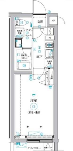 RELUXIA氷川台の間取り写真