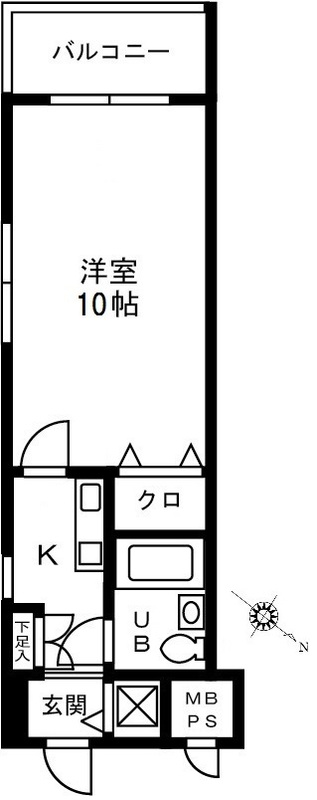 シティフォーラム梶ヶ谷の間取り写真