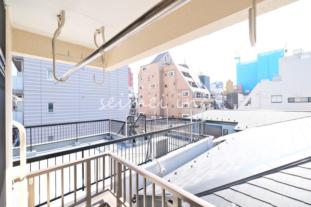 バルコニー　日当たり良好