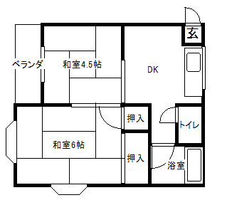 エクセル狭山の間取り