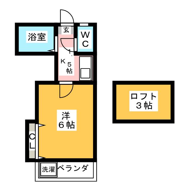 カノン鶴巻の間取り