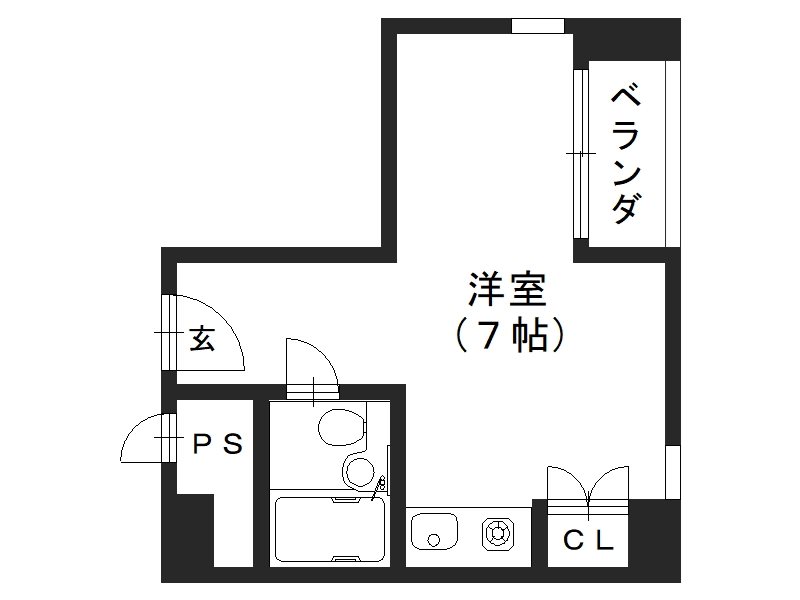 下鴨メゾンなかいの間取り