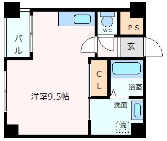 平野エスぺランスの間取り