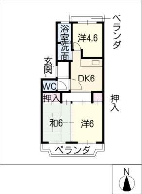 エミネンス名城の間取り