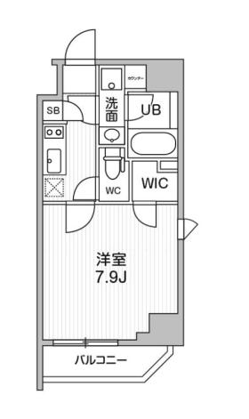 ALTERNA東池袋の間取り