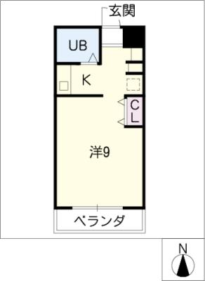 長谷川マンションの間取り