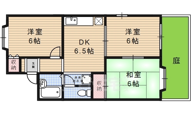 レジデンス仁川2の間取り