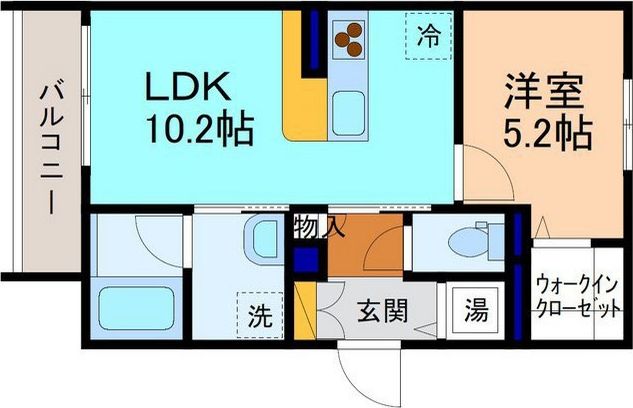 SH・シャーメゾン凪の間取り