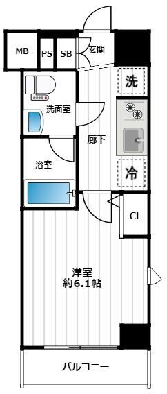 グランヴァン西川口の間取り