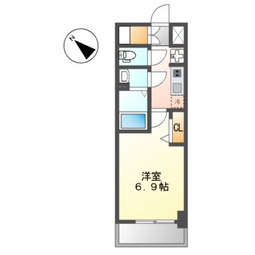 【プレサンス東別院駅前IIの間取り】