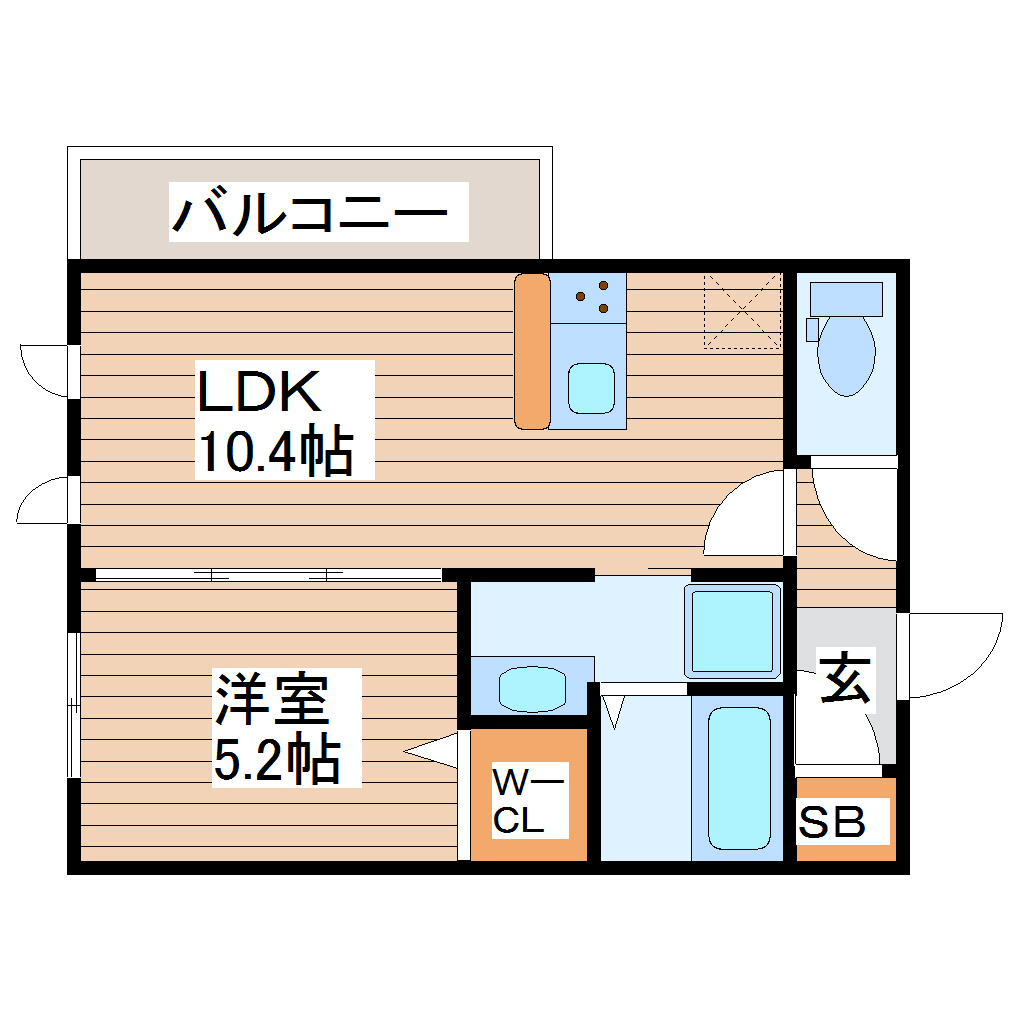 あすとT・SIIの間取り