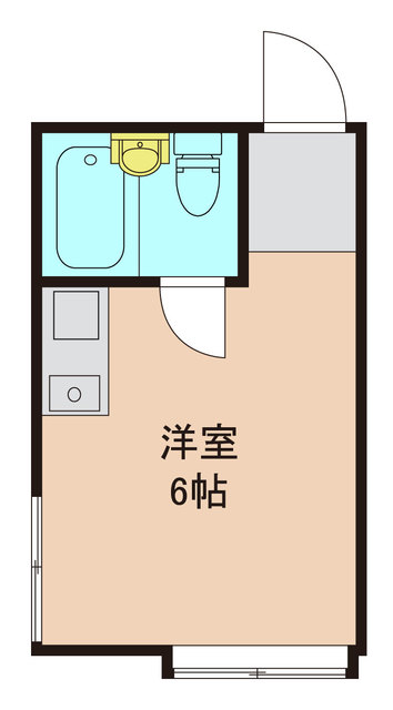 コーポ取手の間取り