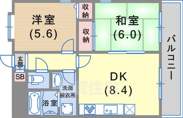 ファインコート北町の間取り