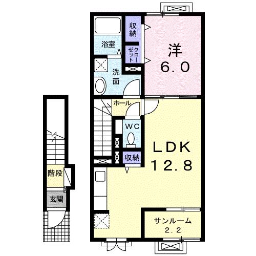 コンフォート　IIIの間取り