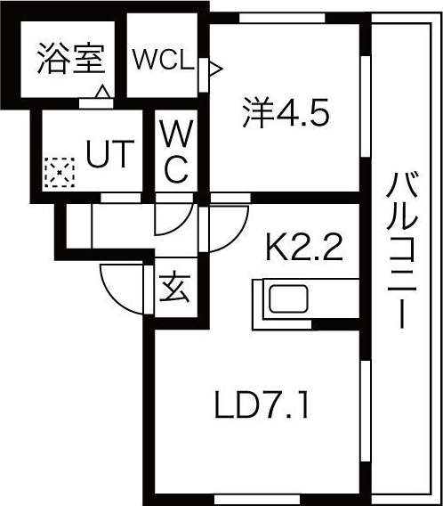 アンタレスL175の間取り