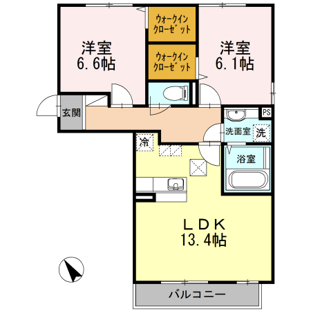 サウススクエア3番館の間取り