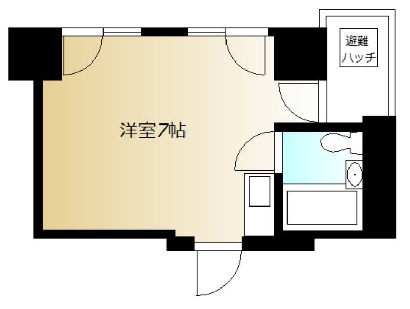 日本橋ダイヤモンドマンションの間取り