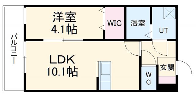 リーブルファイン稲永の間取り