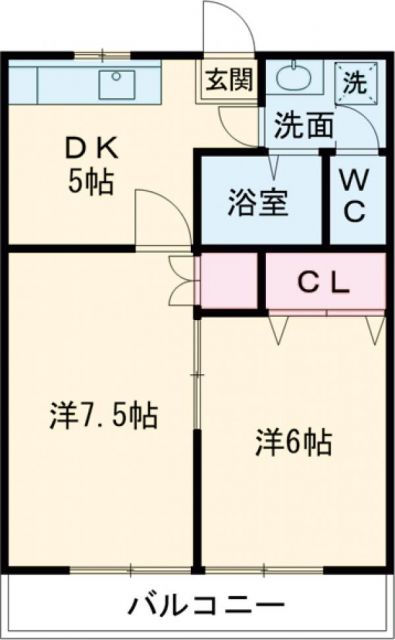 こだまが丘ハイツIIIの間取り