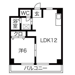 サンシティー西郊の間取り