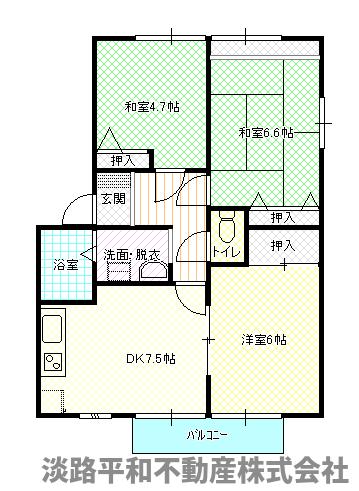 フォブールエルマの間取り